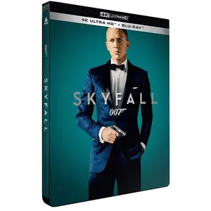 MGM/PFC Skyfall Steelbook Blu-ray 4K Ultra HDVendu parfnac-be