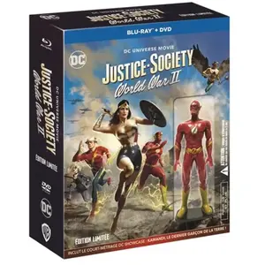 Warner Home Video Justice Society : World War II Edition Limitée Combo Blu-ray DVDVendu parfnac-be