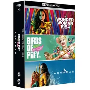 Wbs DCEU 3 Films Blu-ray 4K Ultra HD pas cher