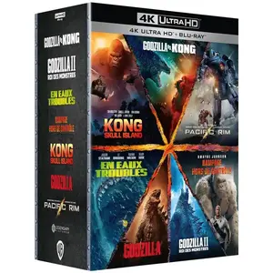 Wbs Coffret Grands monstres 7 Films Blu-ray 4K Ultra HDVendu parfnac-be