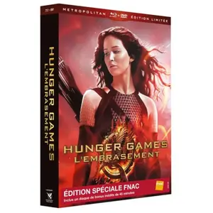 Metro Hunger Games - L'embrasement  Edition Limitée Spéciale Fnac Combo Blu-ray + DVD
