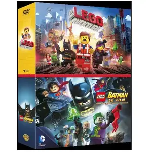 Warner Home Video Coffret La Grande aventure LEGO + LEGO Batman DVD pas cher