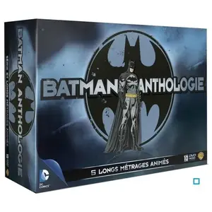 Warner Home Video Coffret Batman Anthologie - Série et longs métrages animés - En DVD