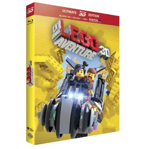 Warner Home Video Lego, la grande aventure Blu-Ray 3D pas cher