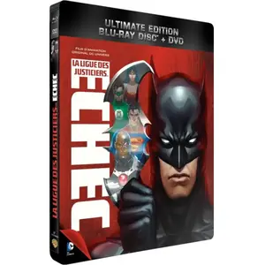 Wbs La Ligue des Justiciers : Echec - Combo Blu-Ray + DVD - Ultimate Edition - Boîtier Métal pas cher