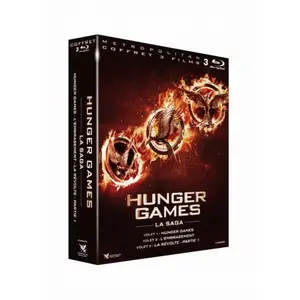 Metro Hunger Games Coffret Films 1 à 3 Blu-ray