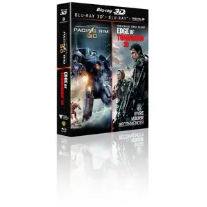 Warner Coffret Edge of tomorrow + Pacific Rim Blu-ray 3D + Blu-ray 2D