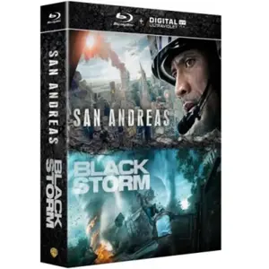 Warner Home Video Coffret San Andreas + Black Storm Blu-ray pas cher