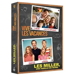 Warner Coffret Vive les vacances, Les Miller, une famille en herbe DVD pas cher