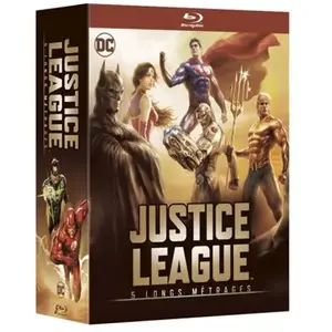 Warner Coffret Justice League 5 films Blu-ray pas cher