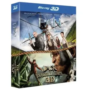 Warner Coffret Pan, Jack et le chasseur de géants Blu-ray 3D