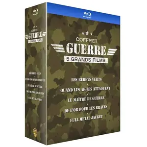 Warner Coffret Guerre 5 films Blu-ray pas cher