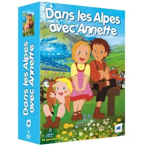 AB Production Coffret DVD Dans les Alpes avec Annette - Saison 1 - 8 Disques