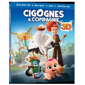 Warner Home Video Cigognes et compagnie Blu-ray 3D pas cher