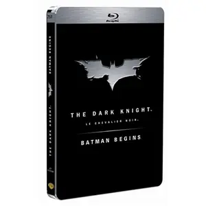 Warner Home Video Batman Begins - The Dark Knight - Coffret Blu-Ray - Boîtier Métal - Edition Limitée