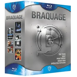 Warner Home Video The Town - Heat - Point Break - Opération Espadon - Inside Man - Coffret Blu-Ray