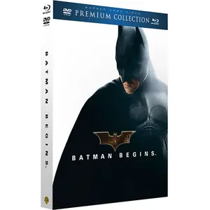 Warner Home Video Batman Begins - Premium Collection - Combo Blu-Ray + DVD pas cher