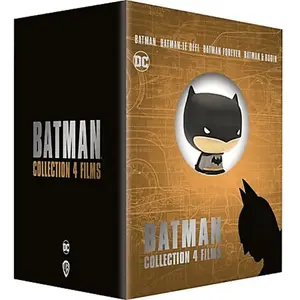 Wbs Coffret Batman 1 à 4 DVD pas cher