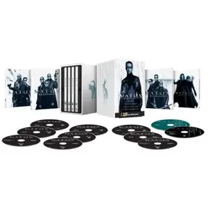 Warner Home Video Coffret Matrix 1 à 4 Édition Spéciale Fnac Steelbook Blu-ray 4K Ultra HD