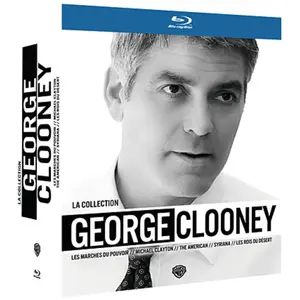 Warner Home Video Les marches du pouvoir - Michael Clayton - The American - Syriana - Les Rois du désert - Coffret Blu-Ray