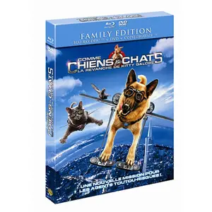 Warner Home Video Comme Chiens et Chats 2 - La Revanche de Kitty Galore - Combo Blu-Ray + DVD pas cher