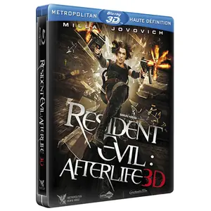 Warner Home Video Resident Evil : Afterlife 3D- Blu-Ray