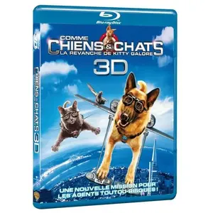 Warner Home Video Comme Chiens et Chats 2 : La Revanche de Kitty Galore - Blu-Ray - REAL 3D Active pas cher
