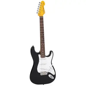 Vintage V6BB Reissued Boulevard Black elektrische gitaar pas cher