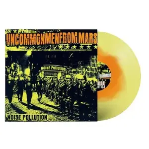 KICKING MUSIC Noise Pollution Vinyle Jaune et Orange pas cher