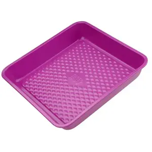 Moule à brownie fuchsia 23 cm Tasty Pâtisserie pas cher