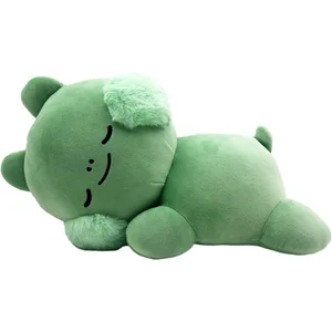 Peluche Kenji Yabu Tiny-K Sleepy Oppy Large Vert pas cher