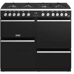 Stoves precision s1000 df deluxe zwart st410769 pas cher