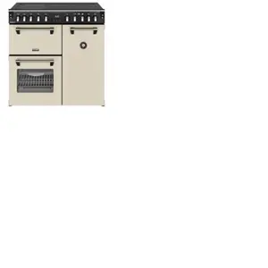 Piano de cuisson induction STOVES RICHMOND DELUXE 90 EI CREME pas cher