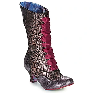 Bottines Irregular Choice CHIMNEY SMOKE femme pas cher