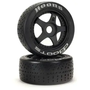 Arrma DBoots Hoons 42/100 2.9 Pneu de courroie pré-monté, hexagonal, 5 rayons (2) Argenté 17 mm pas cher