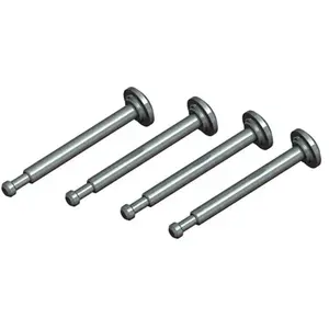Arrma Shock Mount Broche de fixation 3 x 33 mm Argent (4) : EXB