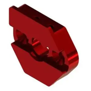 ARRMA Sliding Motor Mount Plate 50 Series (red) pas cher