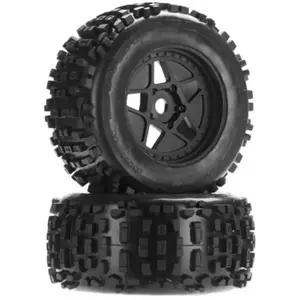 ARRMA 1/8 DBoots Backflip Monster Truck 6S avant/arrière 2.8 Pneu pré-monté, 17 mm Hex (2) pas cher