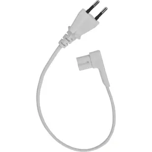 Flexson Câble d'alimentation court 0,35 m pour SONOS ERA 100 et 300, RAY, ARC, SUB (GEN 3), SUB-mini, AMP, BEAM, PLAY BASE, PLAY5 (GEN 2) - Blanc (UE) pas cher