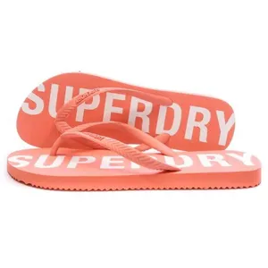 Superdry Tongs Rose Superdry Essential Flip Flop pas cher