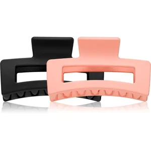 REVOLUTION Rectangle Matte Clip Nude/Black Haarspelden pas cher