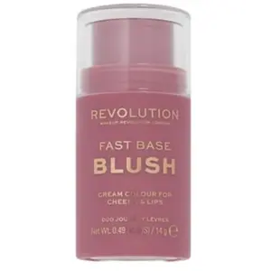 Comparateur de prix : Makeup Revolution Fast Base Blush Stick (Various Shades) - Blush