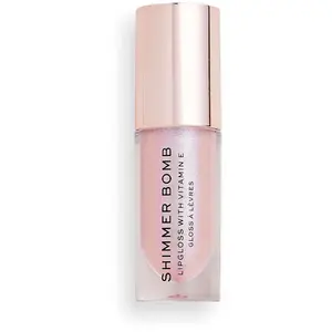 Makeup Revolution Shimmer Bomb Lip Gloss (Various Shades) - Sparkle