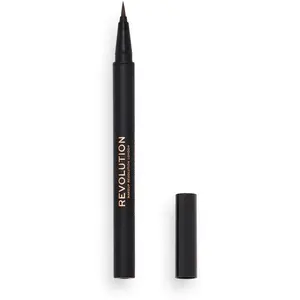 Makeup Revolution, Hair Stroke, Stylo à Sourcils, Medium Brown, 0.5ml pas cher
