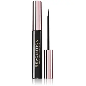 Makeup Revolution - Super Flick Eyeliner - Eyeliner 4.5 Ml Black pas cher