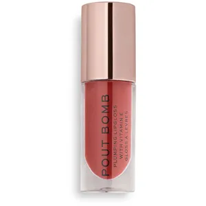 Makeup Revolution London 4.6 Ml Pout Bomb, Peachy, Brillant À Lèvres