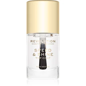 Makeup Revolution, Vernis à ongles, Vitesse et éclat (Top coat) pas cher