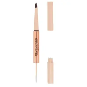 Makeup Revolution Fluffy Brow Duo Blonde 2 en 1 pour Sourcils - Ash Brown pas cher