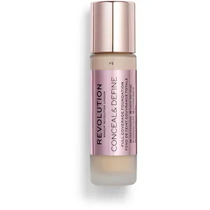 Comparateur de prix : Revolution Beauty, Fond De Teint Conceal Et Define, F5, 23ml