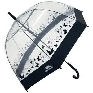 Parapluie - TRESPASS - Papillon - Transparent - Automatique - Adulte pas cher